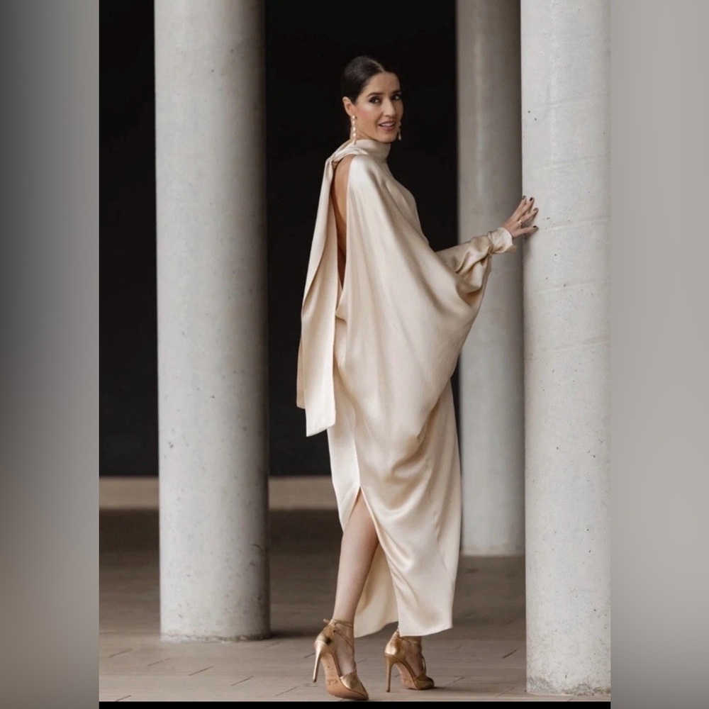 🔥🔥Zara Satin tunic ZW collection limited edition dress - Picture 2 of 12
